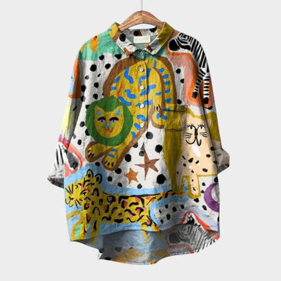 Gislawen | Oversize-Bluse für sonnigen Komfort