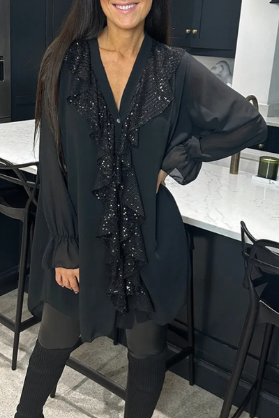 Alicia™ - Elegante Bluse mit Rüschen