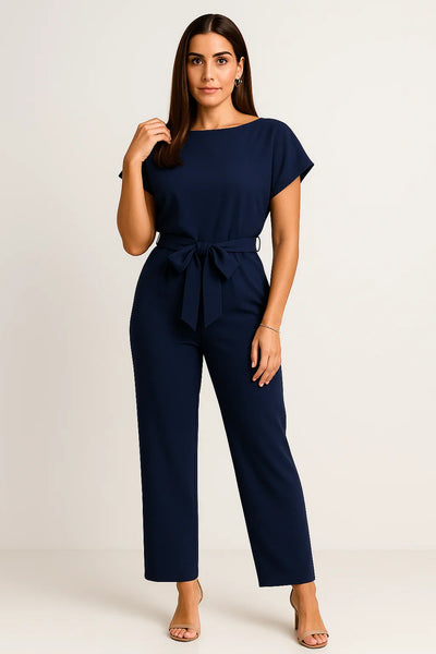 Schicker Jumpsuit mit Gürtel