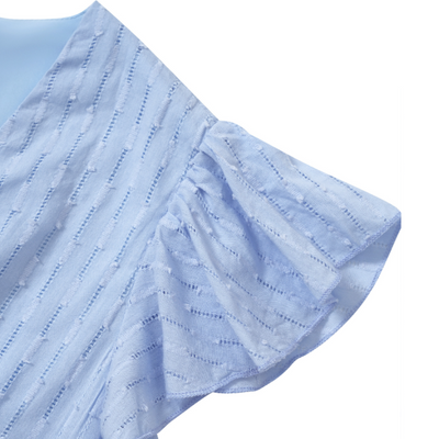 Damen Sommerkleid mit V-Ausschnitt