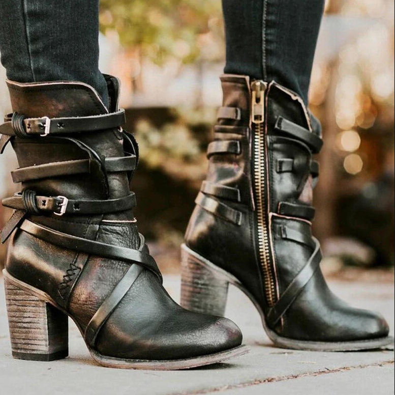 Elegante winterstiefel aus leder für damen – wärme und stil perfekt vereint