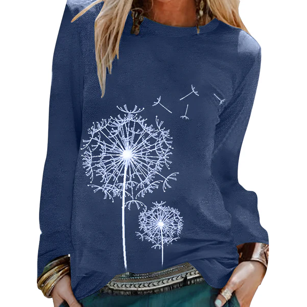 Roswitha | stylische tunikabluse mit langen armeln