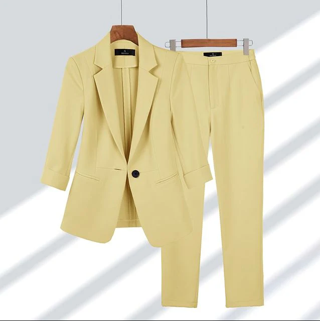 Rosangela - elegantes, vielseitiges set aus blazer und hose für damen