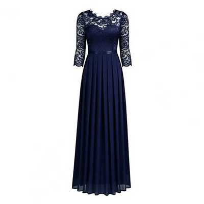 Helena – rubinrotes elegantes abendkleid