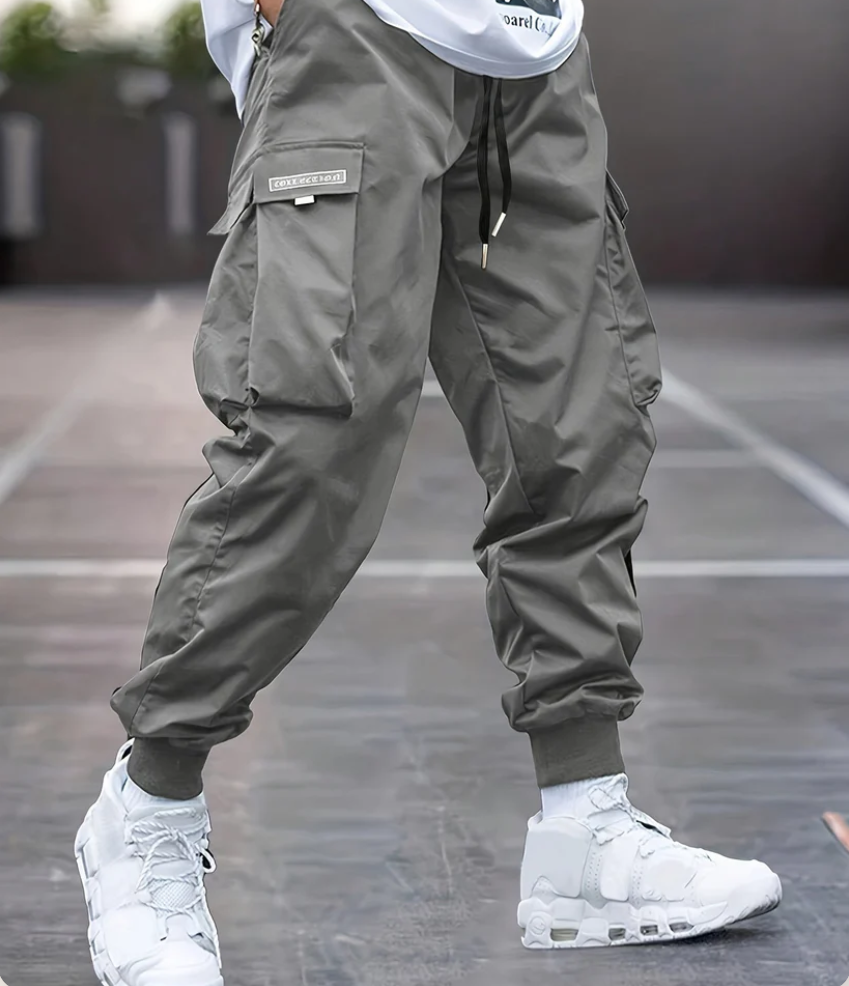 Schwarze cargohose - Tim