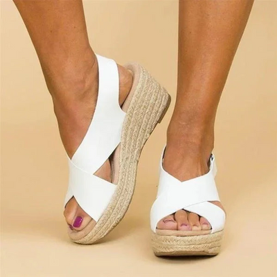 Sommerlicher chic: elegante espadrille-sandalen