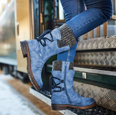 Stilvolle warme winterstiefel für frauen