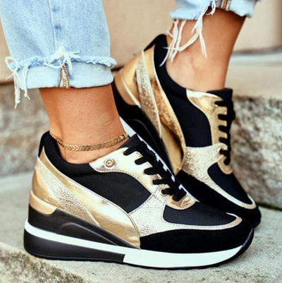 Stylische kunstleder-stiefeletten für damen