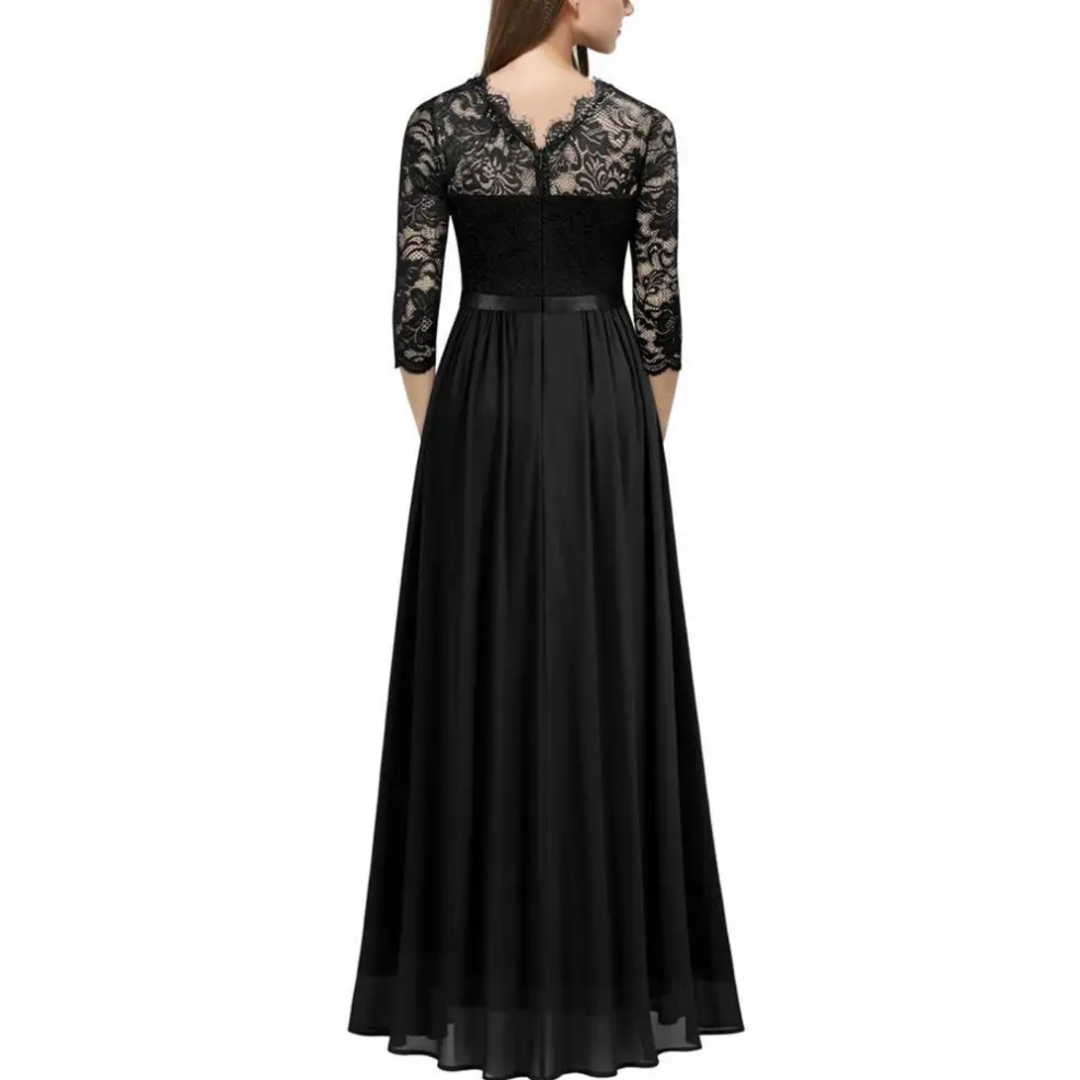 Helena – rubinrotes elegantes abendkleid