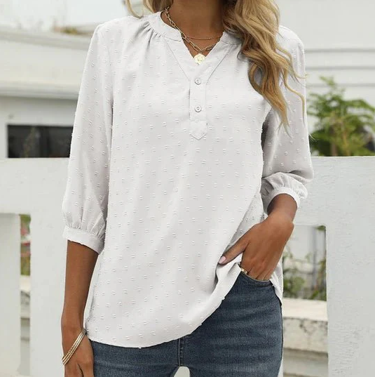 Femma – wunderschöne patchwork-damenbluse für jeden anlass