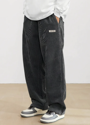 Herren cordhose mit taschen - braun