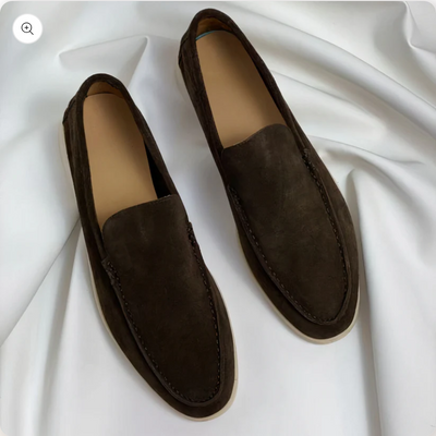 Gio - vintage-loafer aus leder für herren