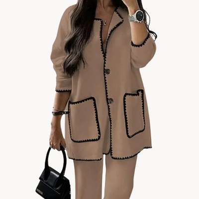 Astrid - elegantes damen-set mit entspannter passform