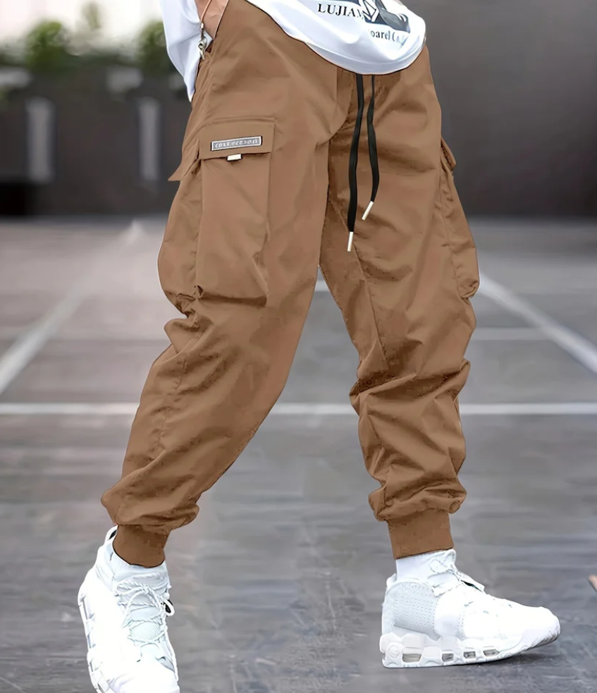 Schwarze cargohose - Tim