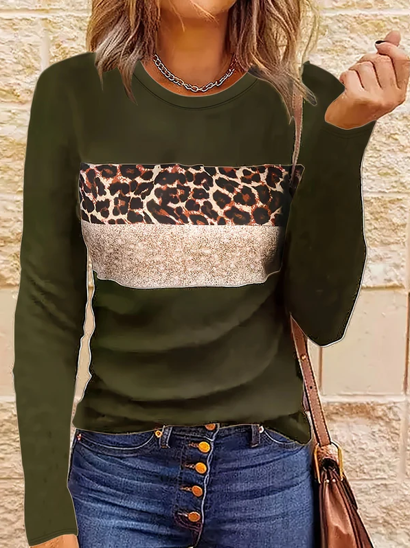 Emmi | das schicke langarmshirt mit leopardenprint