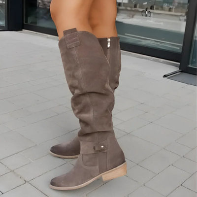 Elegante kniehohe stiefel für damen