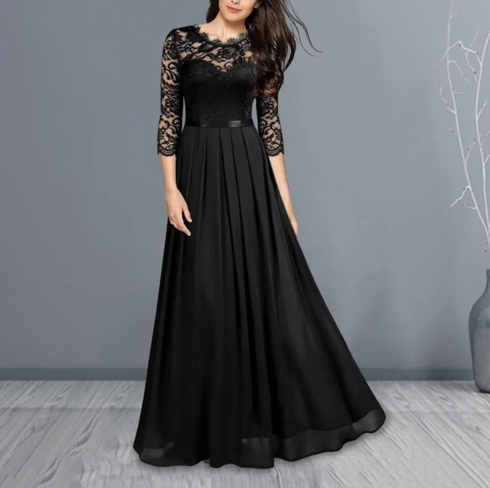 Helena – rubinrotes elegantes abendkleid