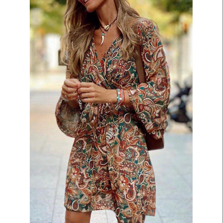 Sommerbrise boho kleid für damen