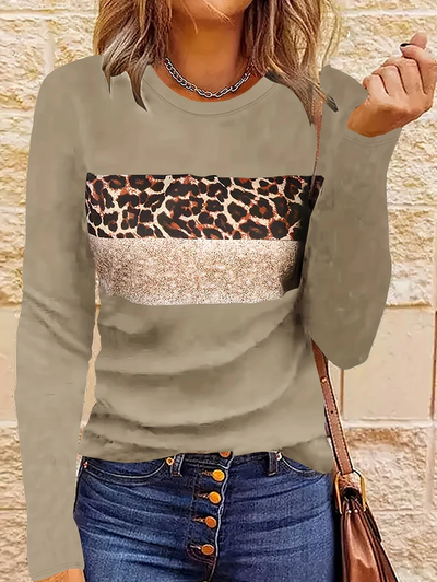 Emmi | das schicke langarmshirt mit leopardenprint