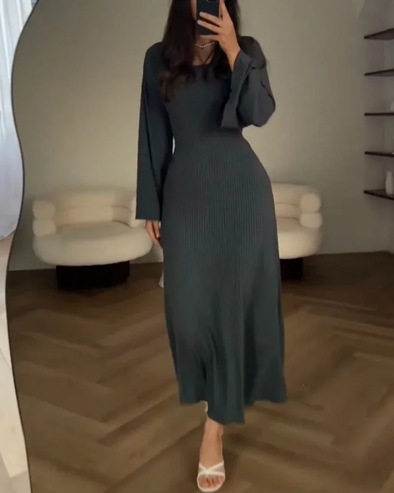 Annaliesje - elegantes langarmkleid für besondere anlässe