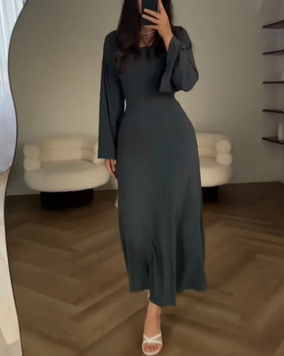 Annaliesje - elegantes langarmkleid für besondere anlässe