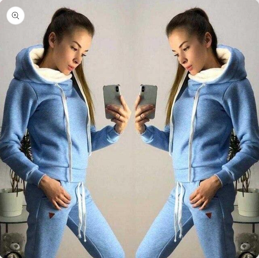 Sporttraum - bequemer, warmer und sportlicher jogginganzug