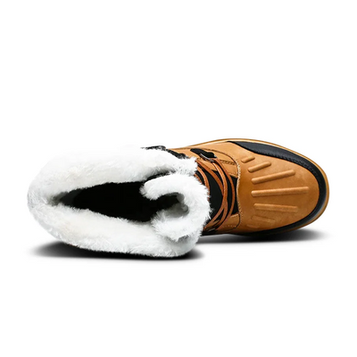 Wetterfeste und isolierte herrenstiefel