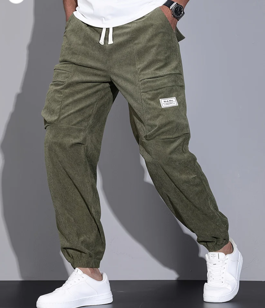 Kaffeefarbene cordhose - Leo