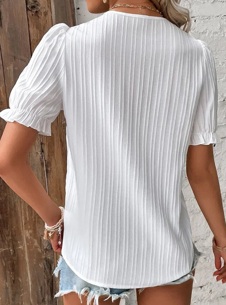 Astrid – elegante sommerbluse für damen