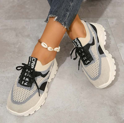 Atmungsaktive mesh-sneaker für damen