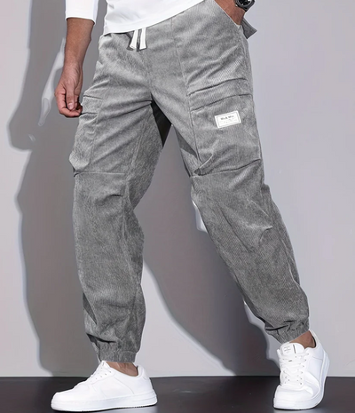 Kaffeefarbene cordhose - Leo