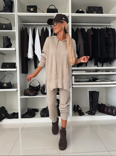 Brigida - lässiger, bequem geschnittener zweiteiler für damen