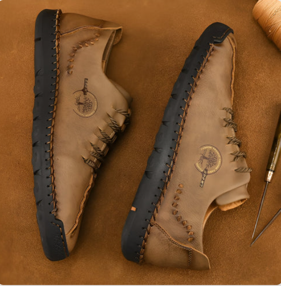 Hans - orthopädische herren-turnschuhe im italienischen stil