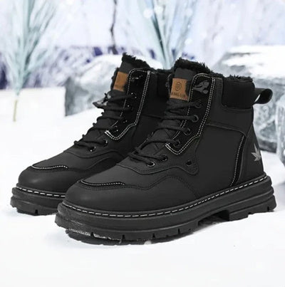 Levi - schneestiefel für herren mit dicker sohle