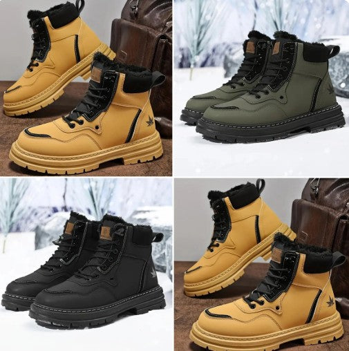 Levi - schneestiefel für herren mit dicker sohle