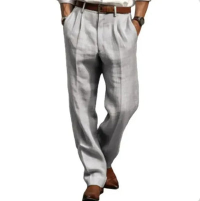 Kent – leichte leinenhose für herren mit lockerer passform