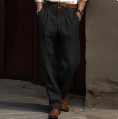 Kent – leichte leinenhose für herren mit lockerer passform