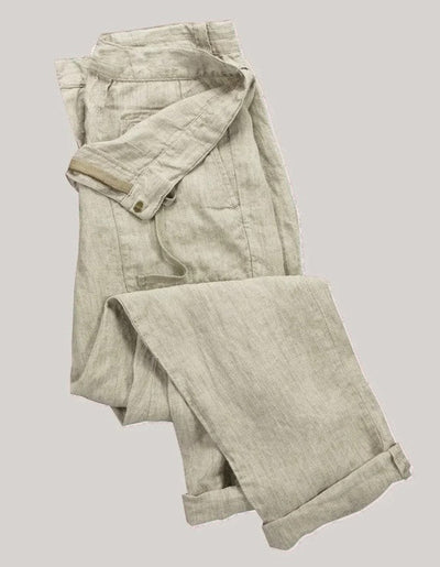 Jaxen – stylische leinenhose für herren