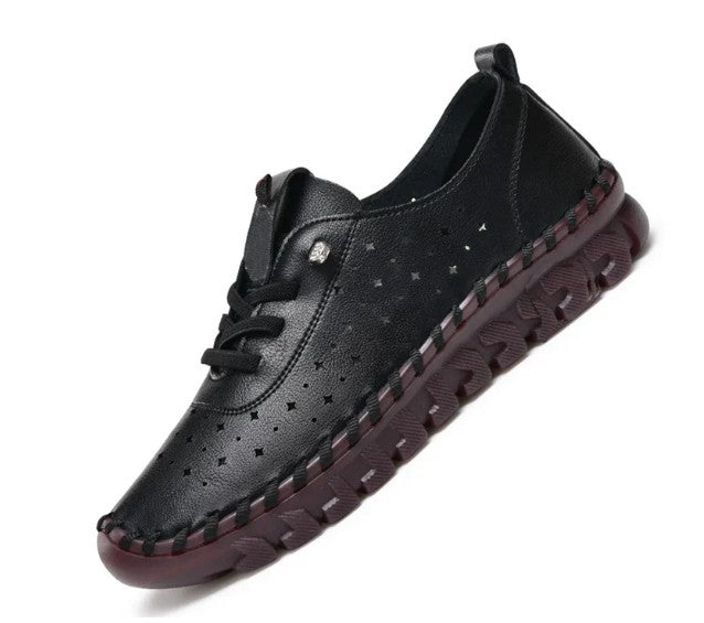 Anatomisch geformte damenschuhe für ergonomischen komfort im herbst/winter