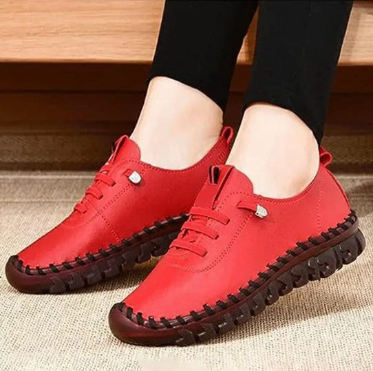 Anatomisch geformte damenschuhe für ergonomischen komfort im herbst/winter