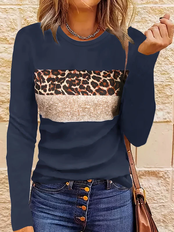 Emmi | das schicke langarmshirt mit leopardenprint