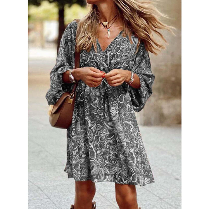 Sommerbrise boho kleid für damen