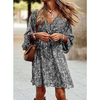 Sommerbrise boho kleid für damen