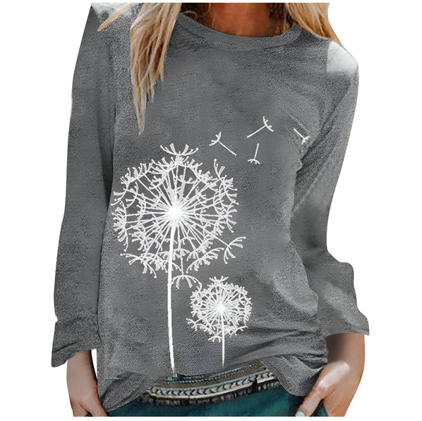 Roswitha | stylische tunikabluse mit langen armeln