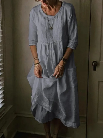 Clara - himmelblaues sommerkleid