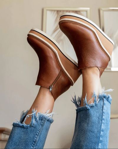 Keilstiefeletten für damen