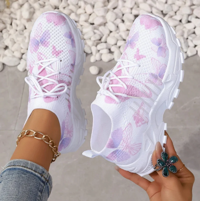 Weiche und atmungsaktive orthopädische komfortschuhe für damen