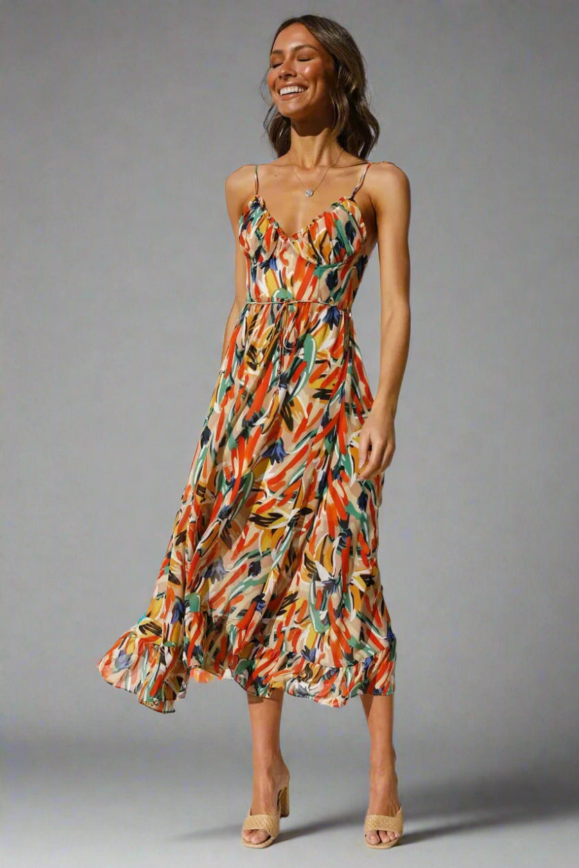 Veltrunda | Elegantes Maxi-Kleid für stilvolle Auftritte