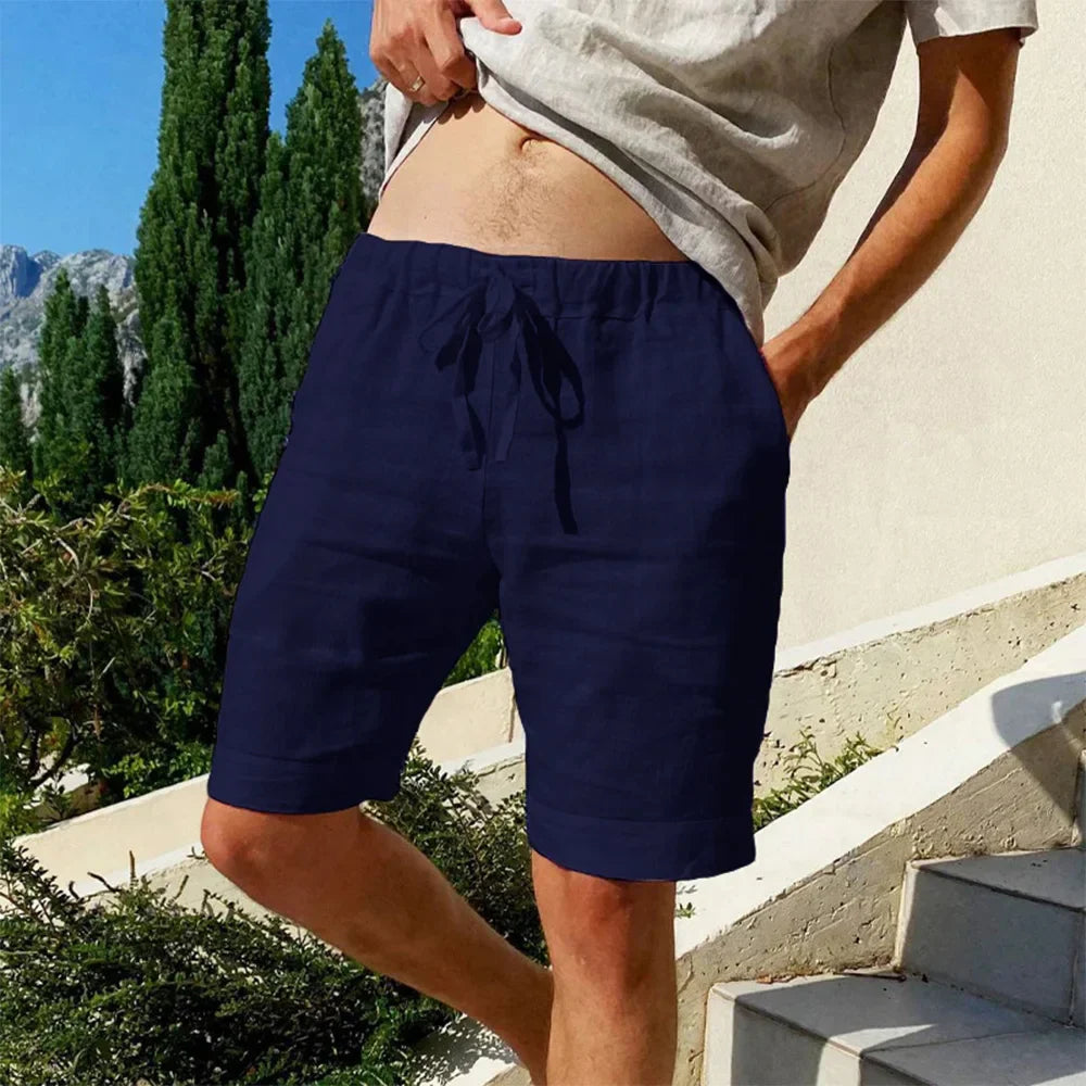 Rupert - Leinen-Shorts für Männer