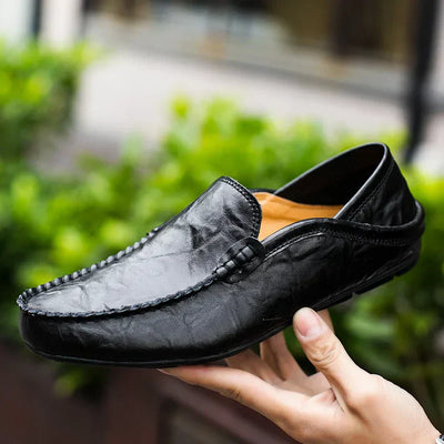 Herrenschuhe aus echtem italienischem leder
